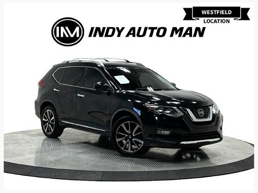 Magnetic Black 2018 Nissan Rogue SL