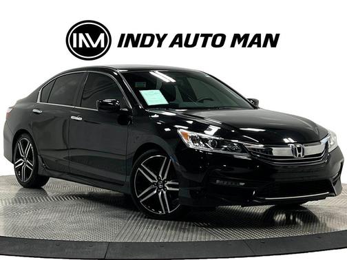 Crystal Black Pearl 2017 Honda Accord Sport SE