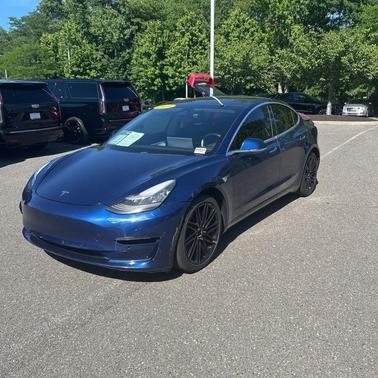 Deep Blue Metallic 2019 Tesla Model 3 Standard Range Plus