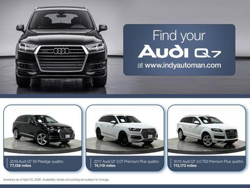 Florett Silver Metallic 2021 Audi Q7 55 Prestige