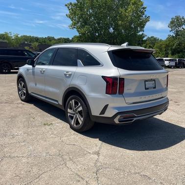 Silky Silver 2022 Kia Sorento Hybrid EX