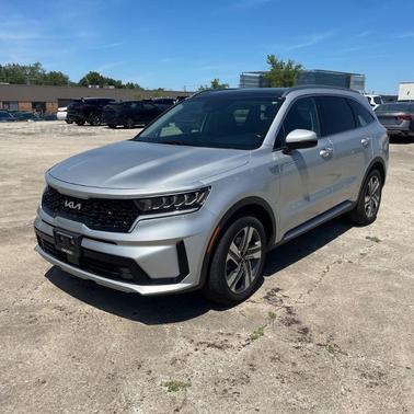 Silky Silver 2022 Kia Sorento Hybrid EX