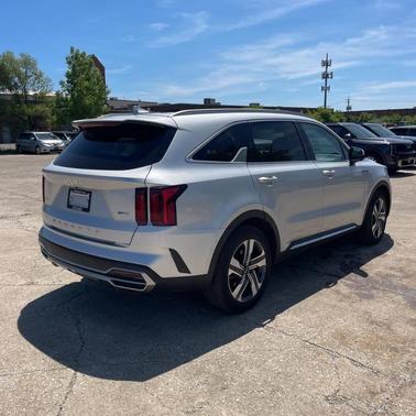 Silky Silver 2022 Kia Sorento Hybrid EX
