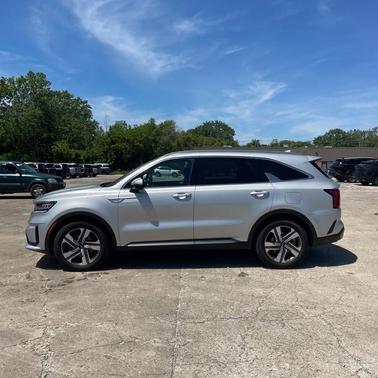 Silky Silver 2022 Kia Sorento Hybrid EX