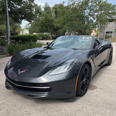 Watkins Glen Gray Metallic 2017 Chevrolet Corvette Stingray