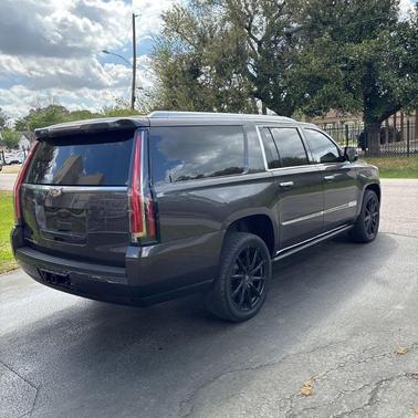 Dark Granite Metallic 2016 Cadillac Escalade ESV Platinum