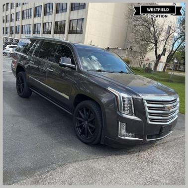 Dark Granite Metallic 2016 Cadillac Escalade ESV Platinum