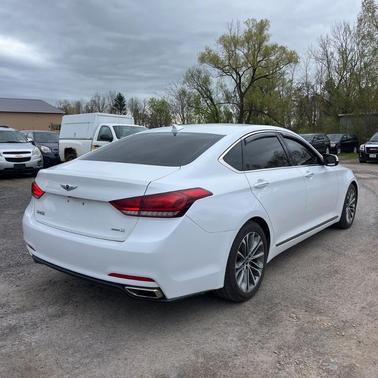Casablanca White 2015 Hyundai Genesis 3.8