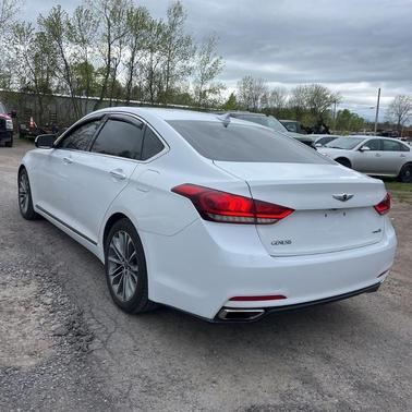 Casablanca White 2015 Hyundai Genesis 3.8