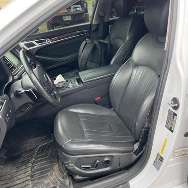 Casablanca White 2015 Hyundai Genesis 3.8