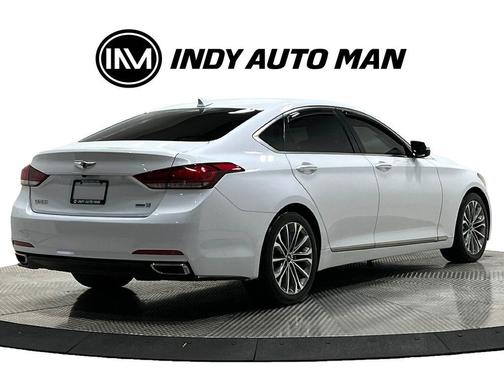 Casablanca White 2015 Hyundai Genesis 3.8