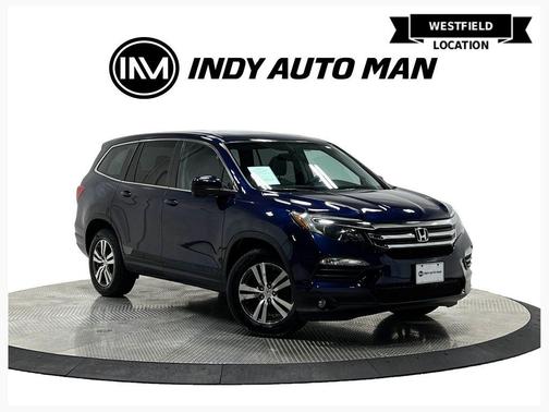 Blue 2016 Honda Pilot EX-L