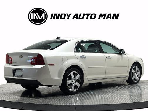 White Diamond Clearcoat 2012 Chevrolet Malibu 1LT