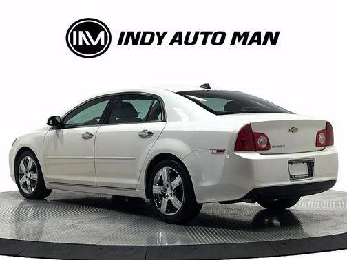 White Diamond Clearcoat 2012 Chevrolet Malibu 1LT