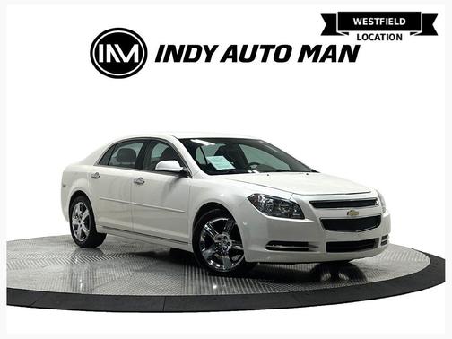 White Diamond Clearcoat 2012 Chevrolet Malibu 1LT