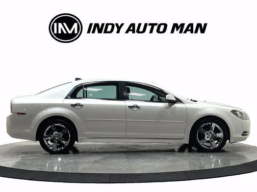 White Diamond Clearcoat 2012 Chevrolet Malibu 1LT