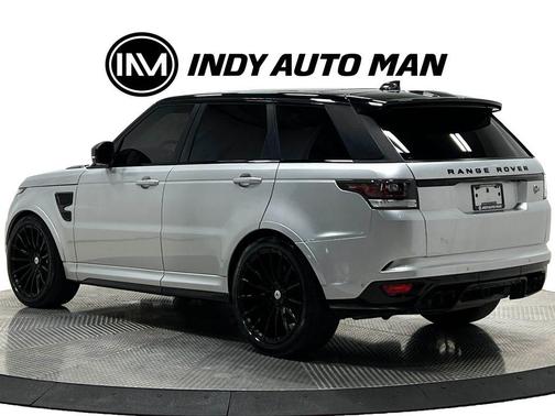 Indus Silver 2017 Land Rover Range Rover Sport 5.0L Supercharged SVR