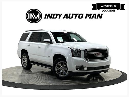 Summit White 2019 GMC Yukon SLT Standard Edition