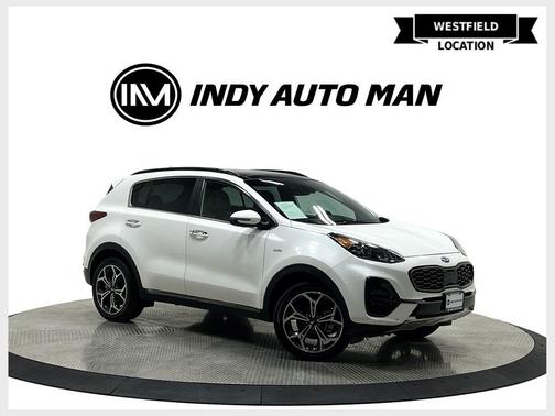 Snow White Pearl 2021 Kia Sportage SX Turbo