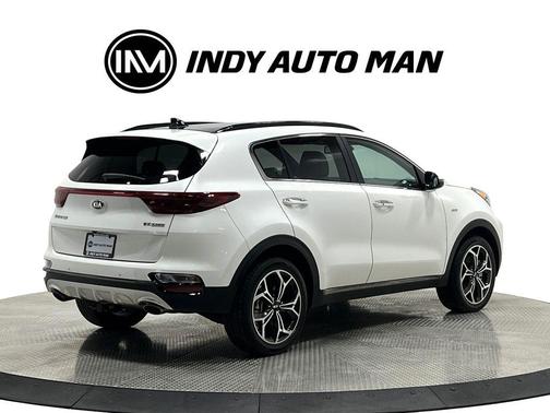 Snow White Pearl 2021 Kia Sportage SX Turbo
