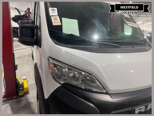 Bright White Clearcoat 2023 RAM ProMaster 3500 High Roof