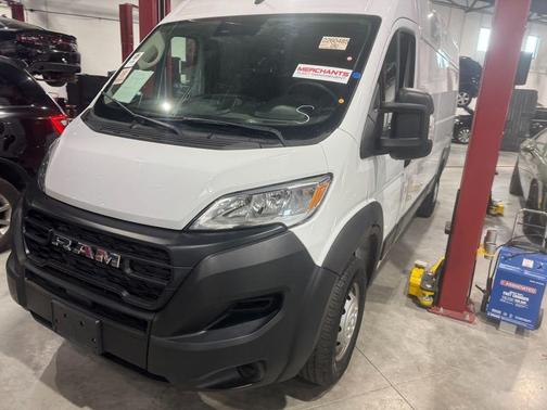 Bright White Clearcoat 2023 RAM ProMaster 3500 High Roof