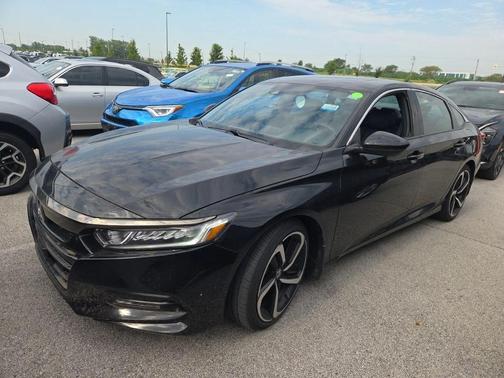 Crystal Black Pearl 2018 Honda Accord Sport 2.0T