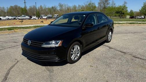 Black 2017 Volkswagen Jetta 1.4T S
