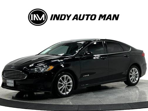 Black 2019 Ford Fusion Hybrid SE
