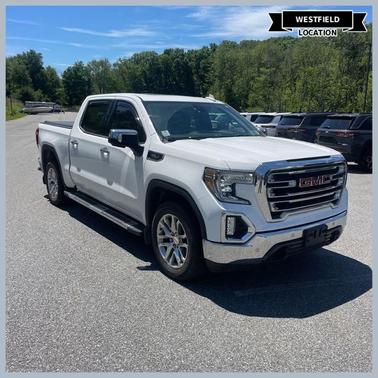 Summit White 2019 GMC Sierra 1500 SLT