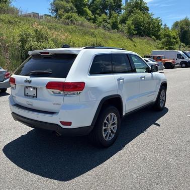 Bright White Clearcoat 2015 Jeep Grand Cherokee Limited