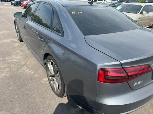 Monsoon Gray Metallic 2017 Audi A8 L 4.0T Sport