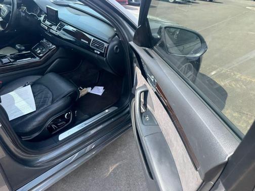 Monsoon Gray Metallic 2017 Audi A8 L 4.0T Sport