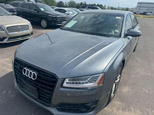 Monsoon Gray Metallic 2017 Audi A8 L 4.0T Sport