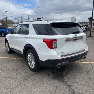 Oxford White 2020 Ford Explorer Limited