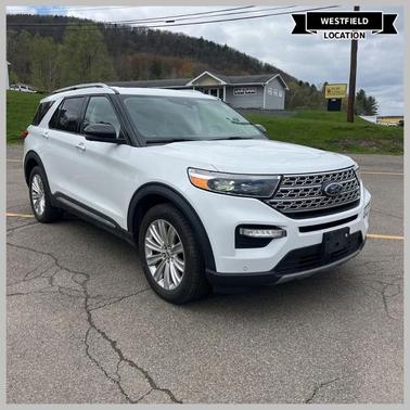 Oxford White 2020 Ford Explorer Limited