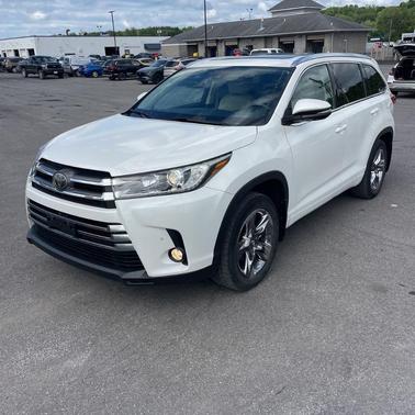Blizzard Pearl 2018 Toyota Highlander Limited Platinum