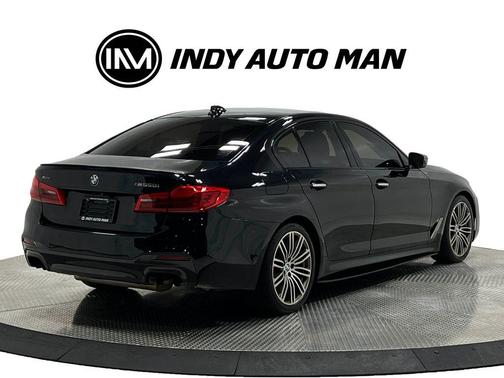 Black Sapphire Metallic 2018 BMW M550 i xDrive