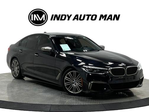Black Sapphire Metallic 2018 BMW M550 i xDrive