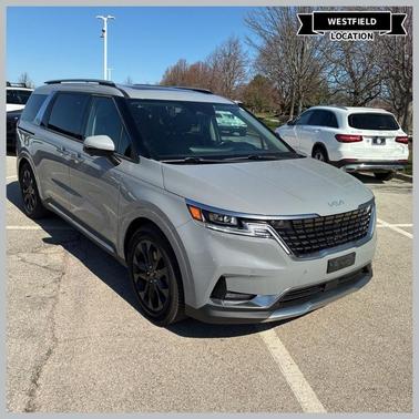 Ceramic Silver 2022 Kia Carnival SX Prestige