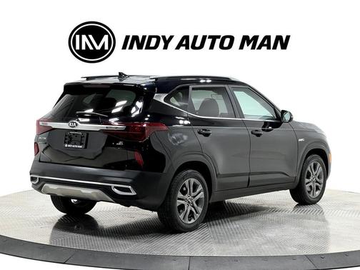 Cherry Black 2021 Kia Seltos S