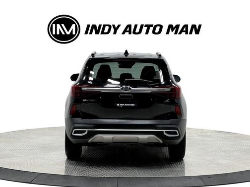 Cherry Black 2021 Kia Seltos S