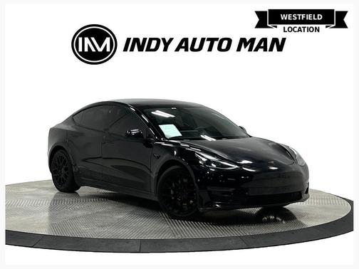 Black 2021 Tesla Model 3 Standard Range Plus
