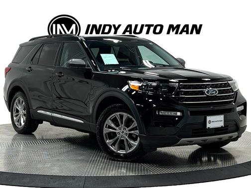 Black Metallic 2021 Ford Explorer XLT