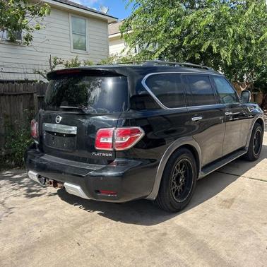 Black 2018 Nissan Armada Platinum