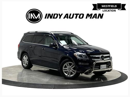 Blue 2016 Mercedes-Benz GL-Class GL 450 4MATIC