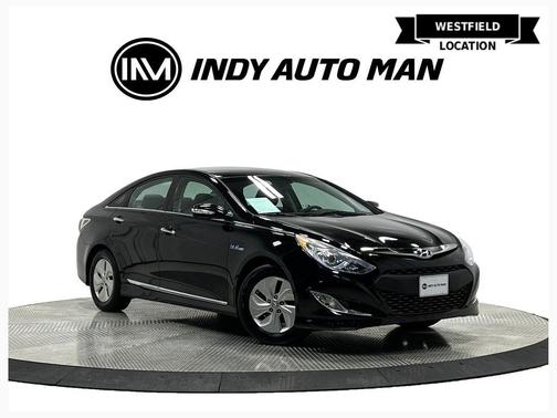 Eclipse Black 2015 Hyundai SONATA Hybrid Base