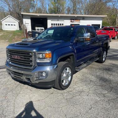 Blue Metallic 2018 GMC Sierra 2500 SLT