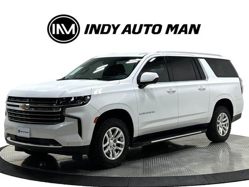 Summit White 2022 Chevrolet Suburban LT