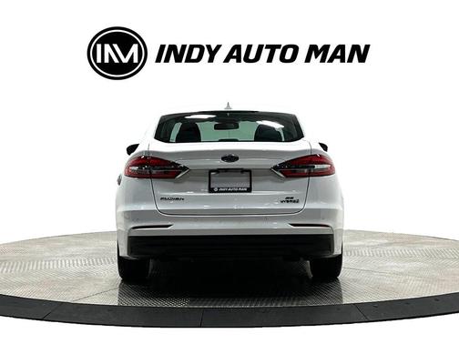 Oxford White 2019 Ford Fusion Hybrid SE